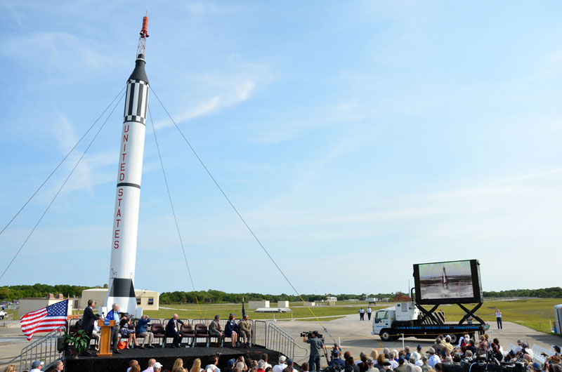 50th anniversary of the first U.S. manned space flight