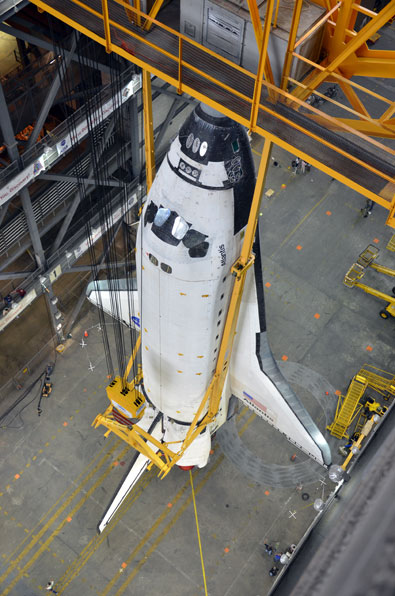 Atlantis lifted for last space shuttle flight