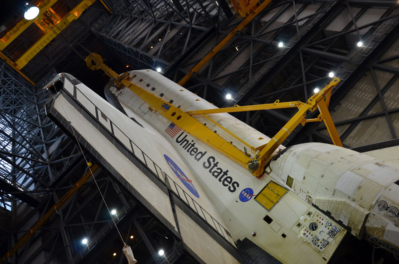 Atlantis lifted for last space shuttle flight