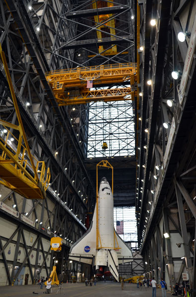 Atlantis lifted for last space shuttle flight