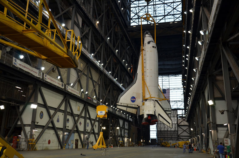 Atlantis lifted for last space shuttle flight