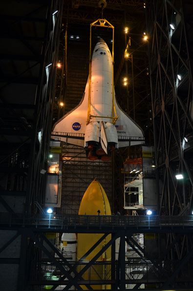 Atlantis lifted for last space shuttle flight