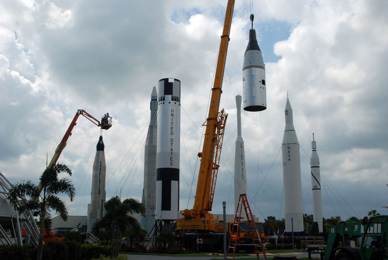 Gemini-Titan rejoins Rocket Garden